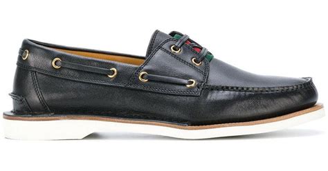 boat shoes gucci|gucci boat shoes men.